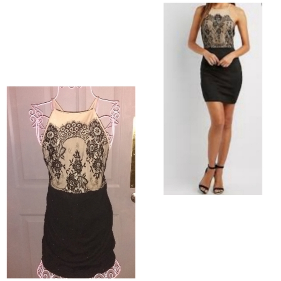 Forever 21 Dresses & Skirts - Black Lace Mini Dress Forever 21
